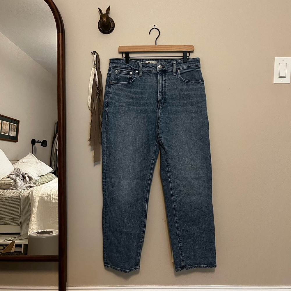 Madewell Women’s Curvy 90’s Straight Leg Jeans